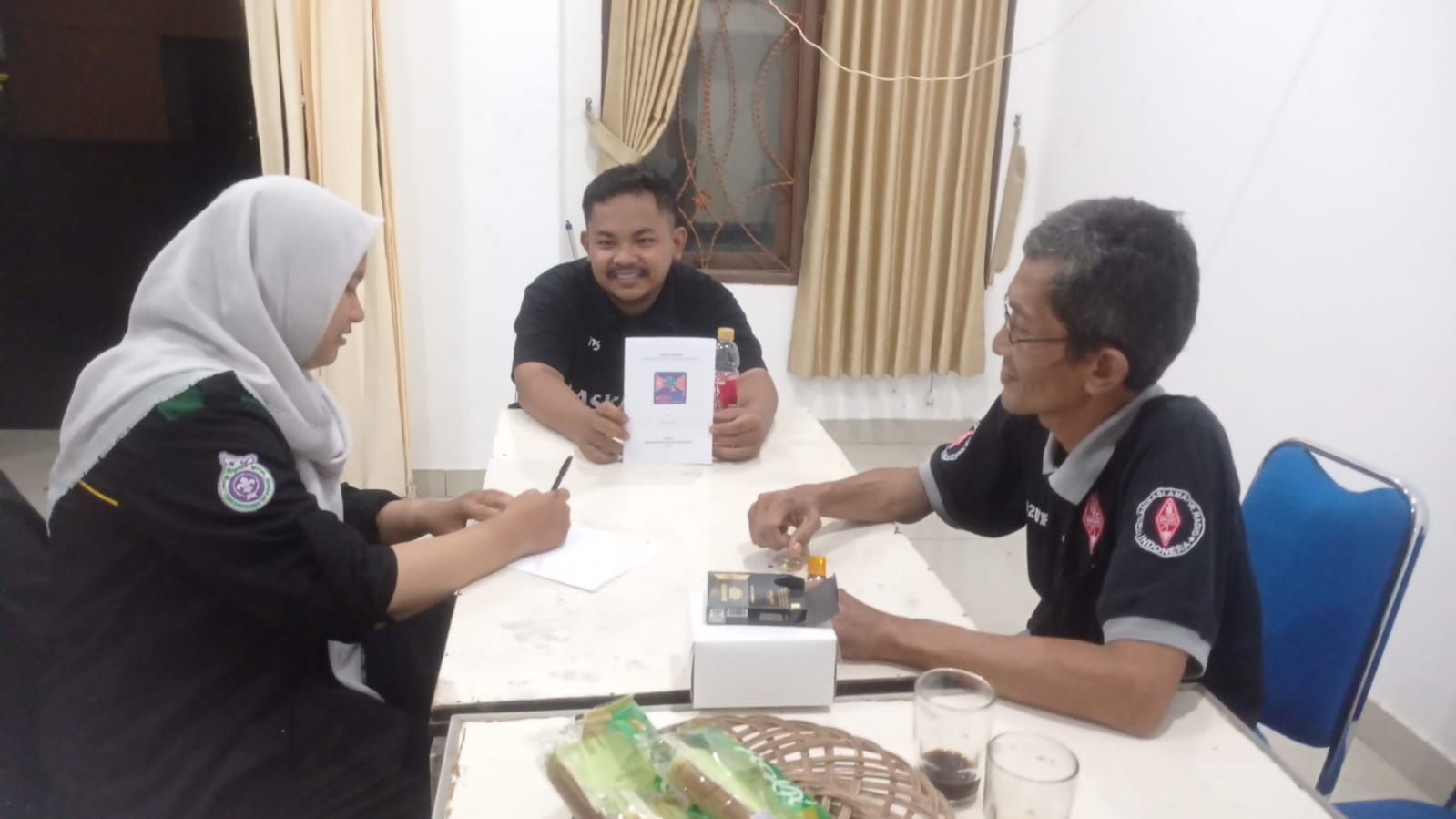 Koordinasi Pra JOTA JOTI dengan Kakak Pramuka